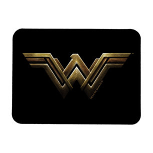 Justice League Metallisk kvinnosymbol Magnet