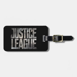 Justice League Metallisk Logotyp för Rättsligt f Bagagebricka