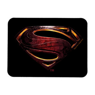 Justice League Metallisk supermanssymbol Magnet