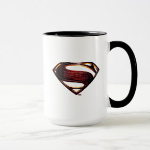 Justice League Metallisk supermanssymbol Mugg
