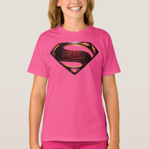Justice League Metallisk supermanssymbol T Shirt