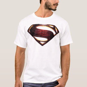 Justice League   Metallisk supermanssymbol T-shirt