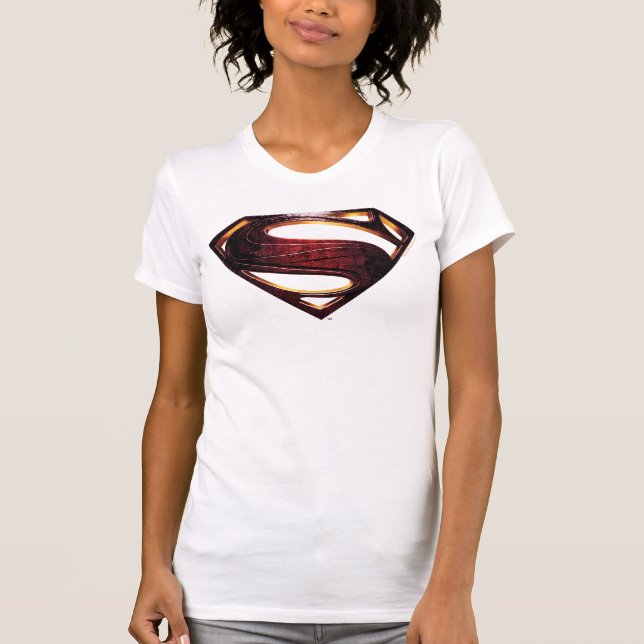 Justice League | Metallisk supermanssymbol Tröja (Framsida)