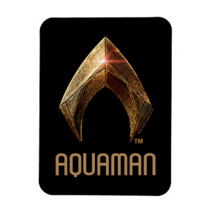 Justice League Metallisk vattensymbol Magnet