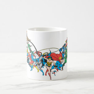 Justice League of America Group 2 Kaffemugg