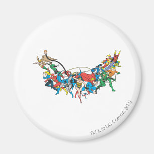 Justice League of America Group 2 Magnet