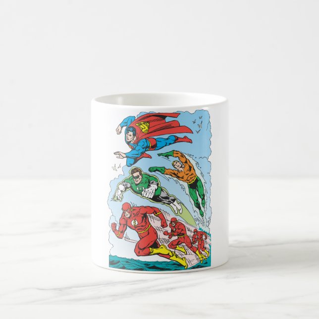 Justice League of America Group 3 Kaffemugg (Center)