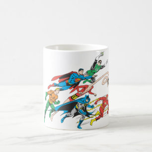 Justice League of America Group 5 Kaffemugg