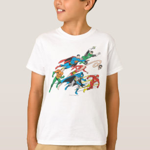 Justice League of America Group 5 Tee Shirt