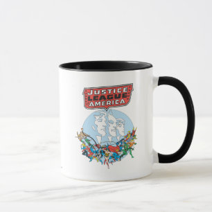 Justice League of America Group Mugg