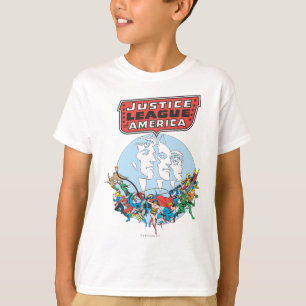 Justice League of America Group Tee