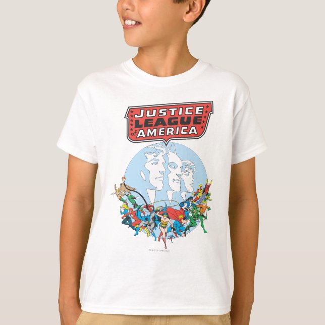 Justice League of America Group Tee (Framsida)