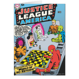 Justice League of America Issue #1 - Nov Hälsningskort