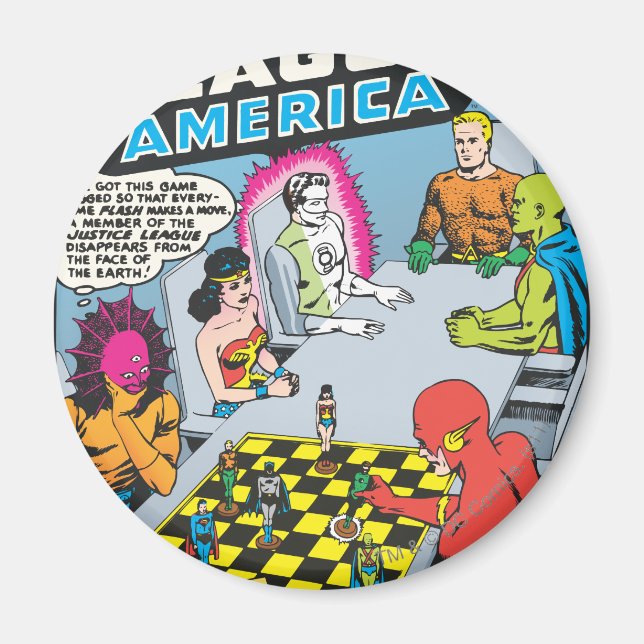 Justice League of America Issue #1 - Nov Magnet (Framsidan)
