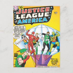 Justice League of America Issue #4 - May Vykort