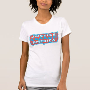 Justice League of America Logotyp Tee Shirt