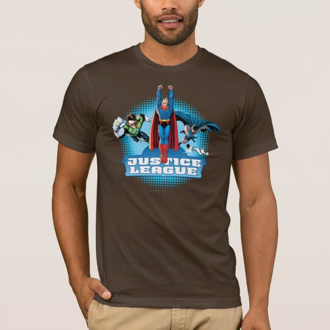 Justice League Power Trio Tee (Framsida)