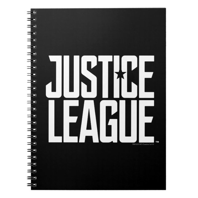 Justice League | Rättslig Logotyp Anteckningsbok (Framsidan)