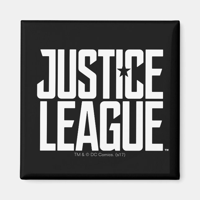 Justice League | Rättslig Logotyp Magnet (Framsidan)