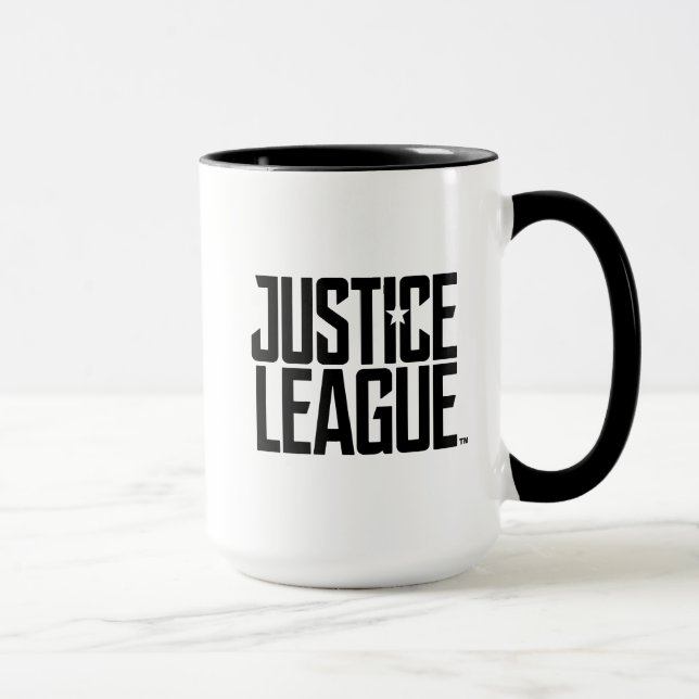 Justice League | Rättslig Logotyp Mugg (Höger)