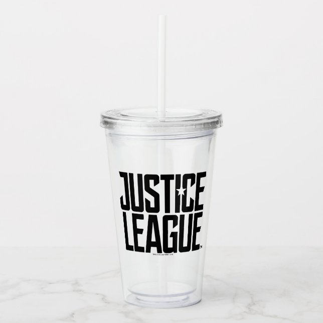 Justice League | Rättslig Logotyp Take Away Mugg (Framsida)