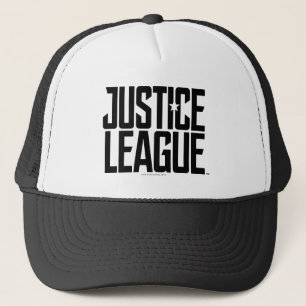 Justice League Rättslig Logotyp Truckerkeps