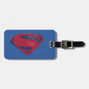 Justice League Stenmanssymbol för pensel och ras Bagagebricka