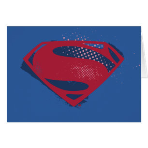 Justice League   Stenmanssymbol för pensel och ras Hälsningskort