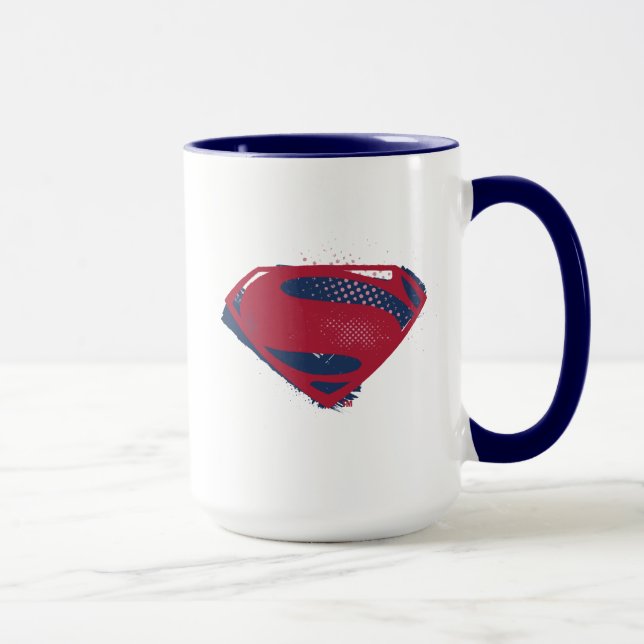 Justice League | Stenmanssymbol för pensel och ras Mugg (Höger)