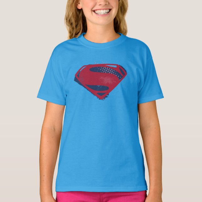 Justice League | Stenmanssymbol för pensel och ras Tee (Framsida)
