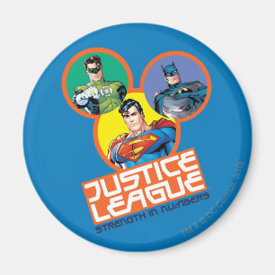 Justice League ’Strength in Numbers’ Magnet