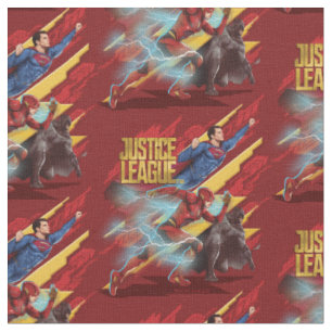 Justice League   Superman, Flash och Batman Badge Tyg