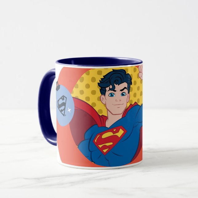 Justice League Superman Helgdag Bauble Mugg (Framsida vänster)