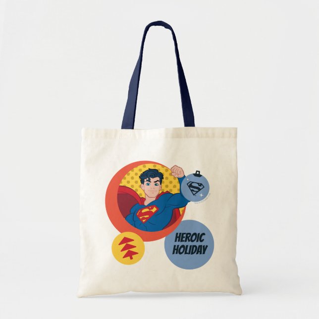 Justice League Superman Helgdag Bauble Tygkasse (Framsidan)