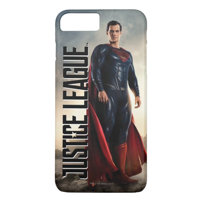 Justice League | Superman On Battlefield Case-Mate iPhone Skal (Baksida)