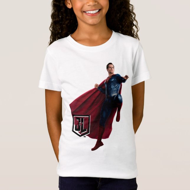 Justice League | Superman On Battlefield T-shirt (Framsida)