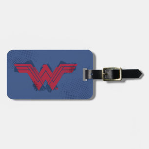 Justice League symbol för övergiven kvinna Bagagebricka