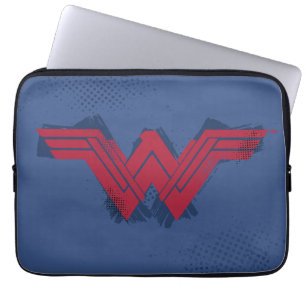 Justice League symbol för övergiven kvinna Laptop Fodral