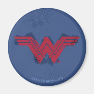 Justice League symbol för övergiven kvinna Magnet
