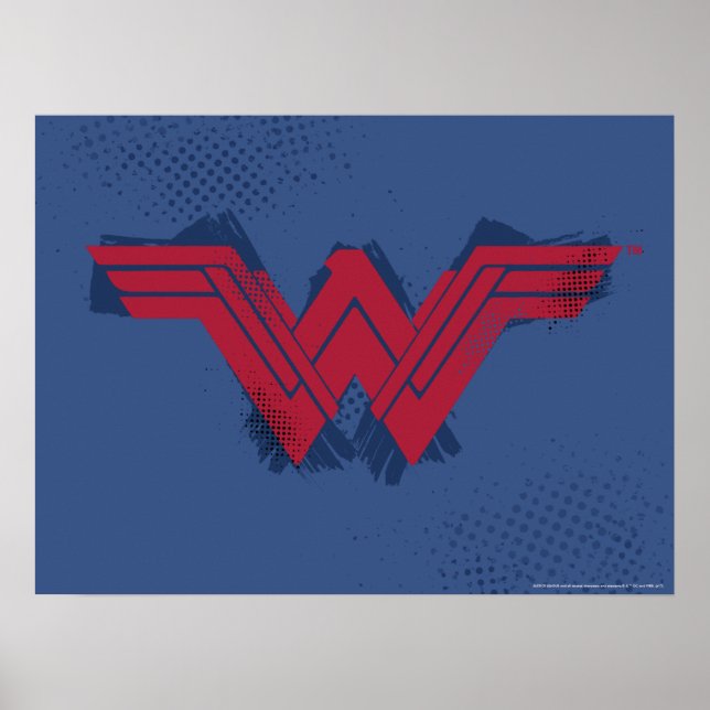 Justice League |  symbol för övergiven kvinna Poster (Framsidan)