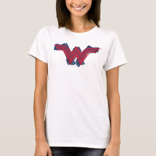 Justice League symbol för övergiven kvinna Tee Shirt