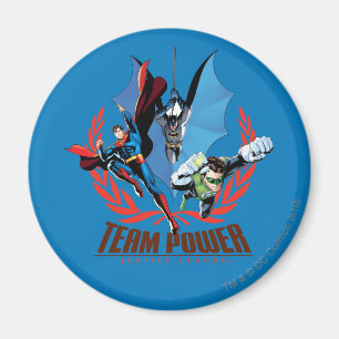 Justice League Team Power Magnet