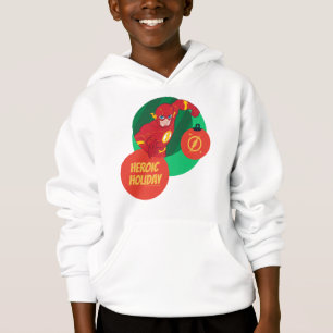 Justice League The Flash Helgdag Bauble T Shirt