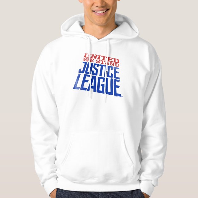 Justice League | United we stand Graphic Sweatshirt Med Luva (Framsida)