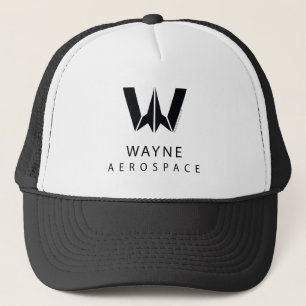 Justice League Wayne Aerospace Logotyp Truckerkeps