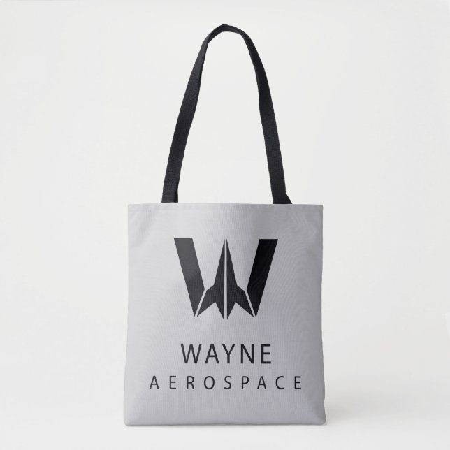 Justice League | Wayne Aerospace Logotyp Tygkasse (Framsida)