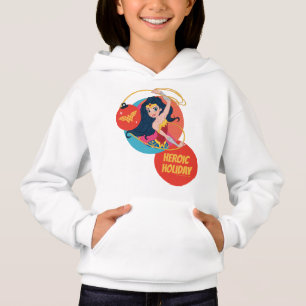 Justice League Woman Helgdag Bauble T Shirt