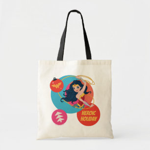 Justice League Woman Helgdag Bauble Tygkasse