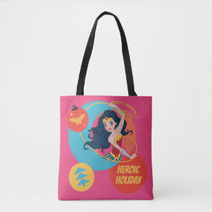 Justice League Woman Helgdag Bauble Tygkasse