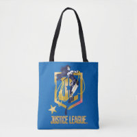 Justice League |  Woman JL Logotyp Pop Art